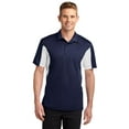 thumbnail image 1 of Polo Sport-Wick® de micropiqué con bloqueo lateral Sport-Tek®. ST655 deporte-tek ST655, 1 of 1