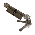 thumbnail image 5 of ziyahi Aluminum Key Cylinder Door Lock Core Home Security Anti Snap with 3 keys, 5 of 5