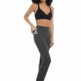 thumbnail image 3 of Jockey Women's High-Rise Side Pockets Moisture Wicking Active Yoga Pants, 3 of 4