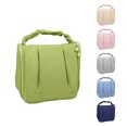 thumbnail image 1 of Bolsa de maquillaje de gran capacidad para mujeres y hombres - Organizador cosmético impermeable con cremallera para viajes, artículos de aseo y productos de belleza, 1 of 7