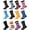 Swish Collection, variant on Gallery Seven Men’s Colorful Fun Dress Socks -12 pack