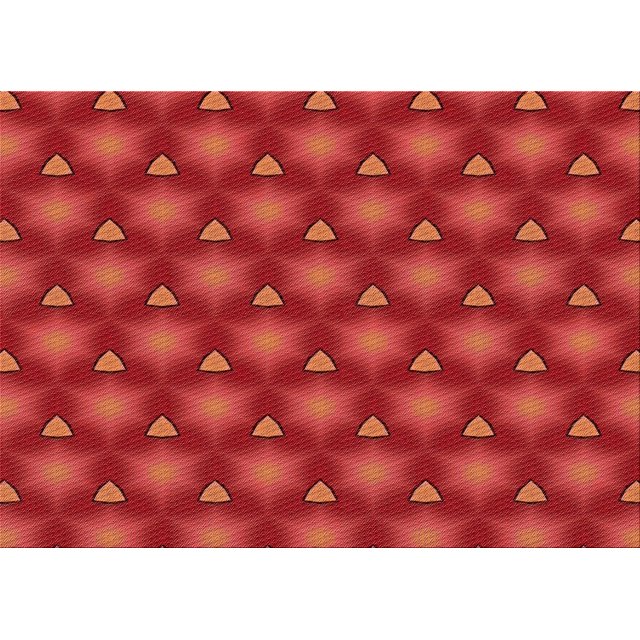 Ahgly Company Tapis Rectangulaire Lavable en Machine Rouge Transitionnel, 8 Pieds x 12 Pieds
