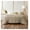 Tan, variant on Luxury Down Alternative Comforter - Blend of Rayon Derived from Bamboo - Dorm Room - All Season Use - Box Stitch Construction & Duvet Loops (/ XL, Purple)