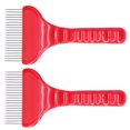 thumbnail image 1 of 2PCS 21 Tin Uncapping Fork Stainless Steel Beekeeping Honey Fork Shovel Tool with Plastic Handle, 1 of 5