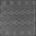thumbnail image 1 of Ahgly Company Indoor Square Southwestern Gray Country Area Rugs, 7' Square, 1 of 1
