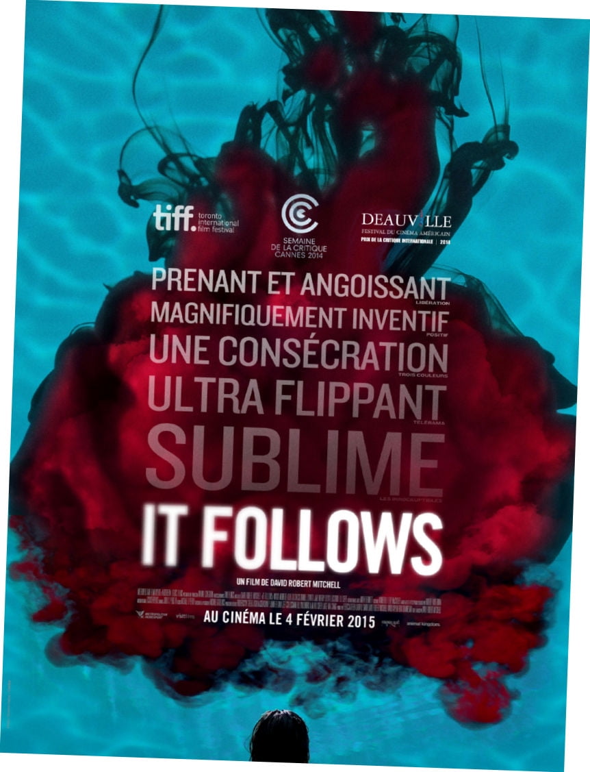 It Follows Movie Poster 24in x36in Art Poster 24x36 MultiColor Square