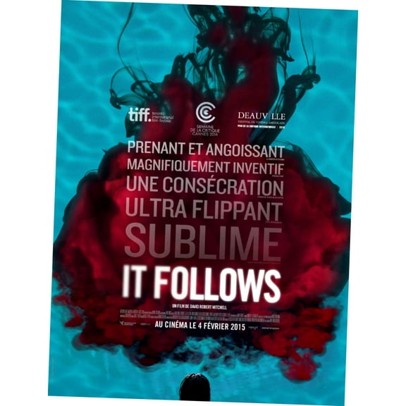 It Follows Movie Poster 16x24 Poster Medium Art Poster 16x24 Unframed, Age: Adults Best Posters