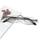 thumbnail image 5 of 26-27 Reading Glasses Metal Spring Hinges Half Moon Semi Rimless Readers 1.0~ 4.0 presbyopic glasses, 5 of 5