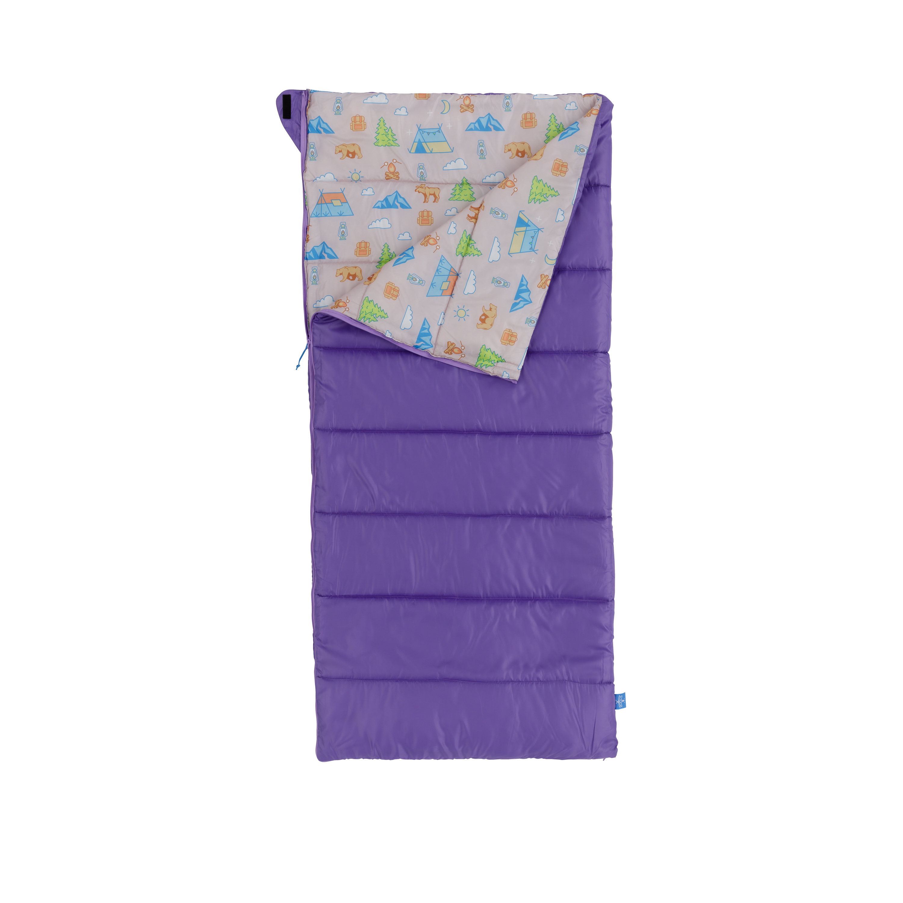 Firefly! Outdoor Gear Youth Rectangular Sleeping Bag Purple (30 in. x