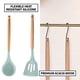 thumbnail image 3 of Juego de utensilios de cocina de 2 piezas, utensilios de cocina de madera fáciles de limpiar, utensilios de cocina para utensilios de cocina antiadherentes, 3 of 5
