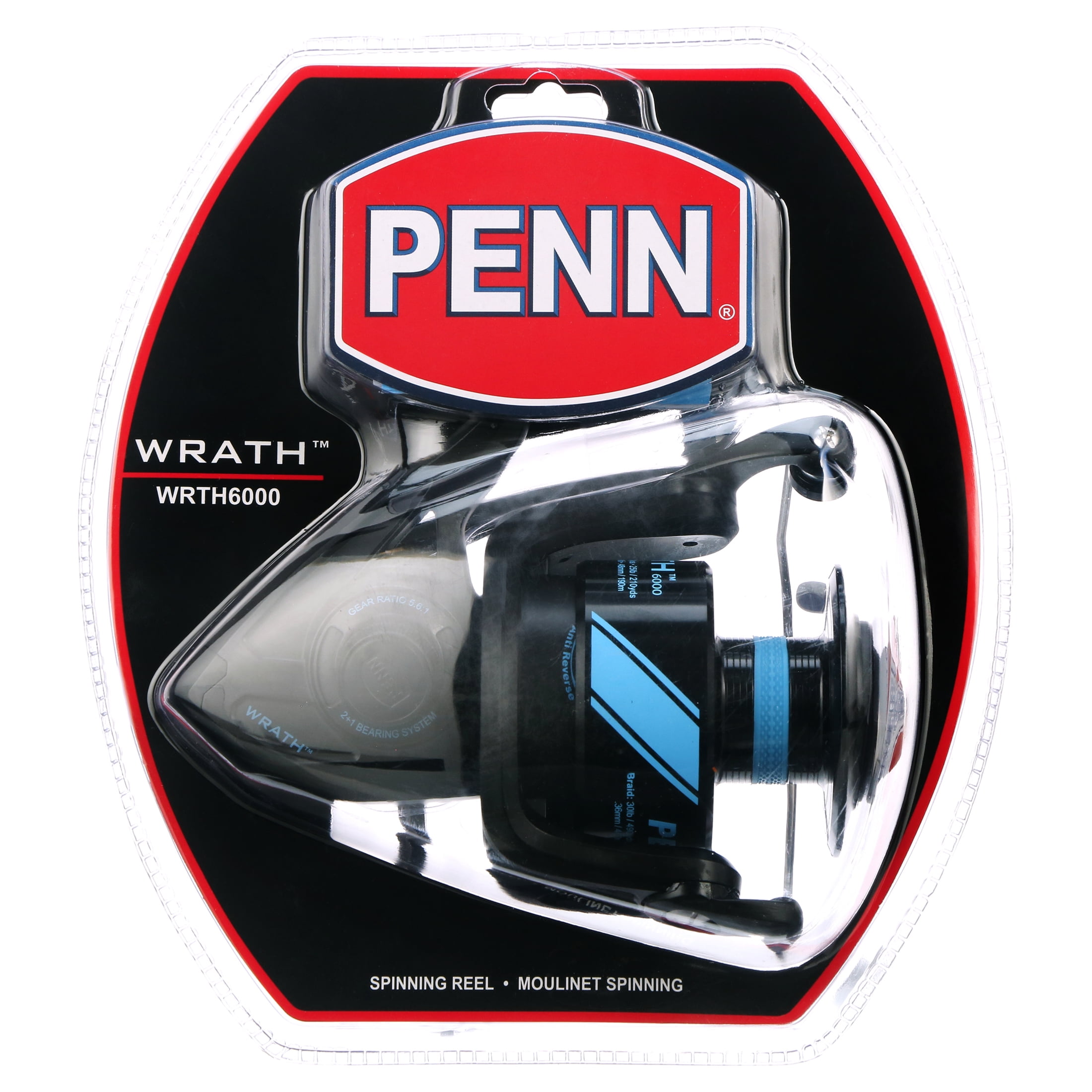 New 2023 Penn WRATH II 4000 WRTHII4000 Spin Spinning Fishing Reel +  Warranty