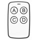 thumbnail image 2 of Interruptor de control remoto inalámbrico, AKK210605 Control remoto inalámbrico Control remoto de cuatro botones Interruptor de control remoto Innovación moderna, 2 of 8