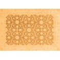 thumbnail image 1 of Ahgly Company Indoor Rectangle Oriental Orange Traditional Area Rugs, 7' x 10', 1 of 4