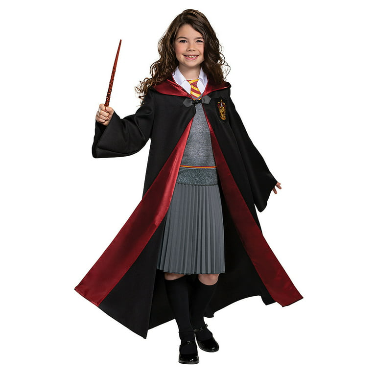 Disguise Girls' Deluxe Harry Potter Hermione Costume - Size 4-6