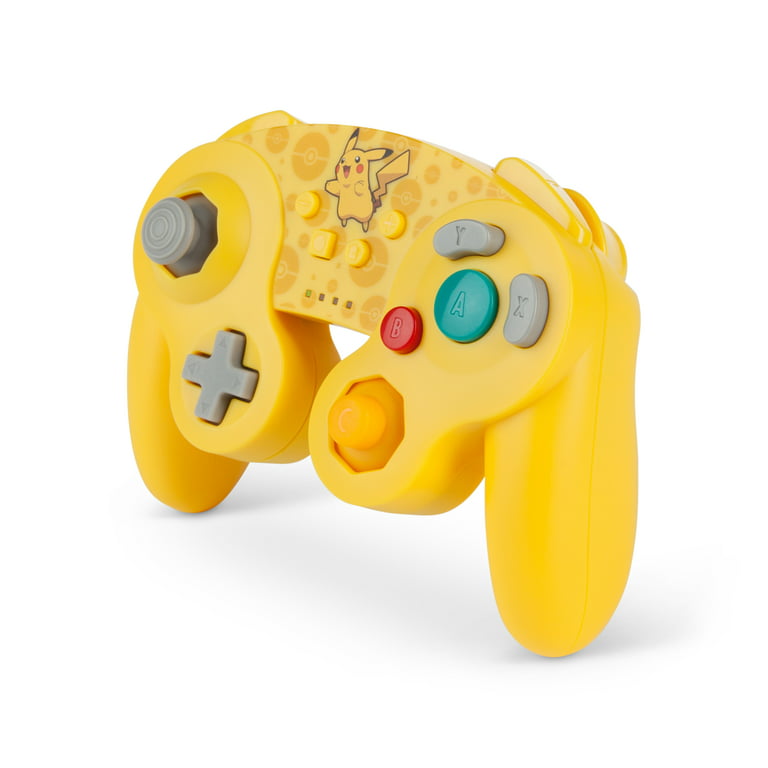 Pokémon Mando inalámbrico para Nintendo Switch - Estilo GameCube: Pikachu »