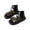 Black, variant on breaise Toddler Girls Sandals Summer Strappy Flats Gladiator Sandals Shoes with Heel Zipper