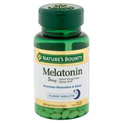 Natures Bounty 5Mg Melatonin Treat Relaxation & Sleep Aid, 90Ct, 2-Pack