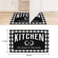 thumbnail image 6 of Kitchen Home Buffalo Plaid Doormats,Non-Slip Absorbent Welcome Mat Decorations Floor Door Mats for Indoor Outdoor Home, 6 of 6