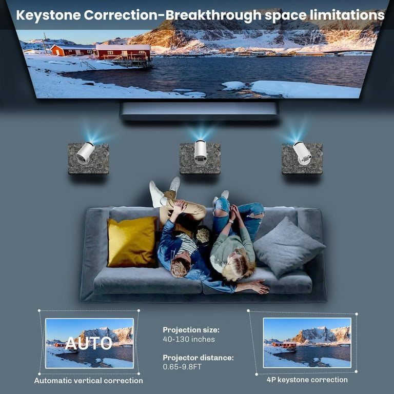 S100 projector WIFI projection screen home Android 11 projector