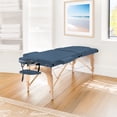 thumbnail image 2 of Saloniture Professional Portable Massage Table with Backrest - Blue, 2 of 7