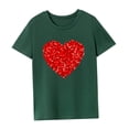 thumbnail image 2 of Camiseta para mujer con cuello redondo, camiseta básica para desplazamientos, trabajo, uso diario, vacaciones S, 2 of 8