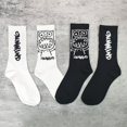 thumbnail image 2 of Calcetines de caña media para hombre, otoño e invierno, parejas coreanas, moda hip-hop, patineta callejera, baloncesto, calcetines deportivos de marca de moda de caña larga para hombres y mujeres, 2 of 6