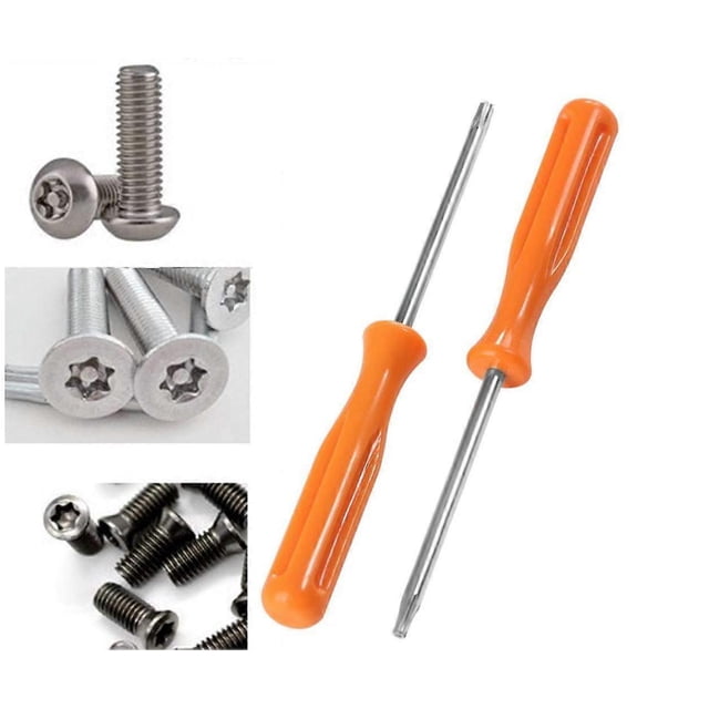 T8/T10 Screwdriver Set- 2 Piece Precision Tool set compatible with Xbox One Xbox 360 PS3 PS4 Repair Tool