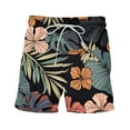 thumbnail image 5 of Xysaqa Big & Tall Sizes Mens Swim Trunks, Mens Boardshorts Funny Hawaiian Beach Swim Shorts, Mens Swimwear Bathing Suit S-5XL, 5 of 5