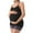 Black, variant on Maternity Tank Tops for Women Seamless Side Ruched Camisoles with Built in Bra Scoop Neck Y Back Pregnancy Basic Shirt
