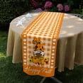 thumbnail image 2 of SOVCFOE 100% Linen 13.8x71 Inch(35x180 cm) Long Washable Reusable Table Runner for Fall/Autumn/Pumpkin/Thanksgiving Decoration, 2 of 5