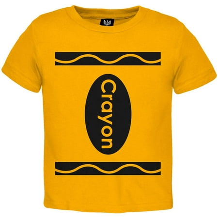 Crayon Costume Toddler Yellow T-Shirt