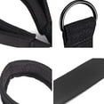 thumbnail image 7 of harmtty 1 Pair Pilates Straps Pilates Double Loop Strap Reformer Fitness D-Ring Straps Padded Pilates Equipment D-Ring Yoga Exercise Straps Accessories Home Gym Workout,Black, 7 of 7