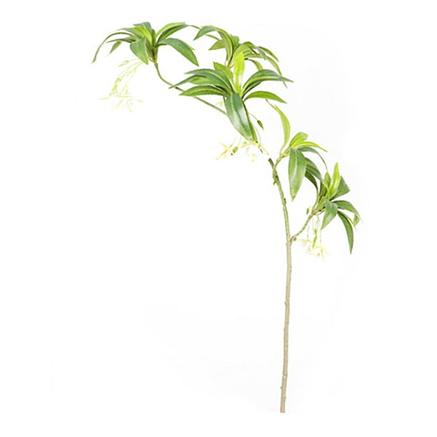 Vegetacia Artificial, Plástico de Tela de Vegetación Falsa y Alambre de Hierro Hainan Elaeocarpus para Boda