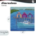 thumbnail image 4 of Stupell Industries Rustic Lodge Work Day at Seaside Village Canvas Art, 17 x 17, by Lynn Ericson Fine Art, 4 of 8