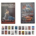 thumbnail image 4 of Decoraciones de pared de hierro Kearding Retro Vintage para coche 12, 4 of 6