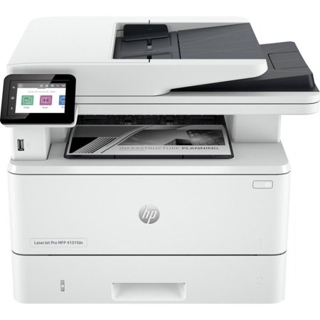 UPC: 0195161936005 | HP LaserJet Pro MFP 4101fdn Printer with Fax 2Z618F#BGJ