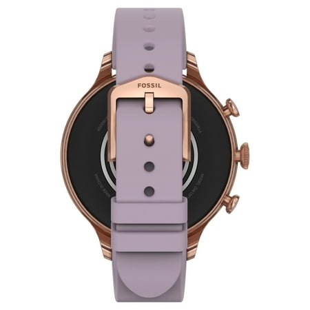Fossil - Gen 6 Smartwatch 42mm Purple Silicone - Rose Gold