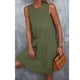thumbnail image 2 of Vestido con gradas,Vestido con gradas con cuello redondo Vestido con gradas elegante Vestido con gradas sin mangas Diseño de última generación, 2 of 6