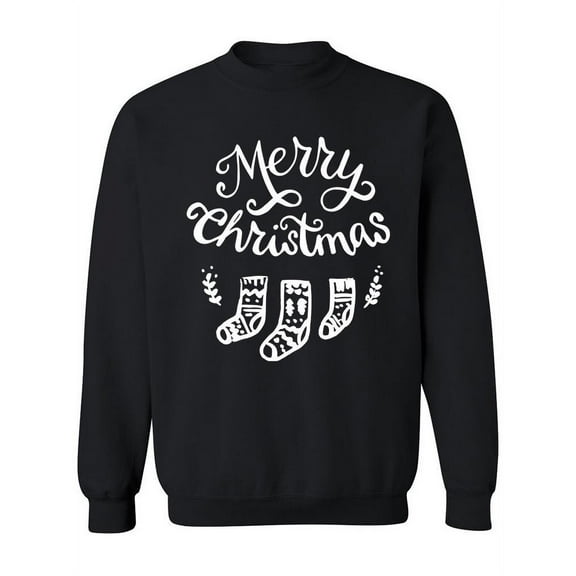 Merry Christmas. Sweatshirt Women -Image by Shutterstock, Female 3X-Large