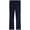 Navy, variant on Girls' School Uniform Ponte Pants - 5 Pocket Wide Leg Flare Pants for Girls, 4-16