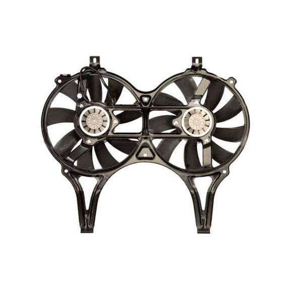 A/C Condenser Fan Assembly - Compatible with 1996 - 2002 Mercedes-Benz E320 1997 1998 1999 2000 2001