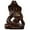 C, variant on 2025 Year Of The Figurine Chinese Zodiac Sculpture Hand Carved Wooden Statue Feng Shui Tabletop For Wealth And Fortune