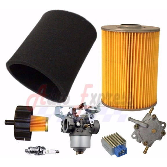 YAMAHA 4 CYCLE G9 G11 GAS GOLF CART 91-94 TUNE UP KIT W/ CARBURETOR FUEL PUMP