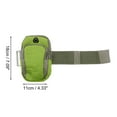 thumbnail image 2 of Unique Bargains 1 Pc Lightweight Phone Holder Arm Bands for Hiking Gym Green Nylon, 2 of 4