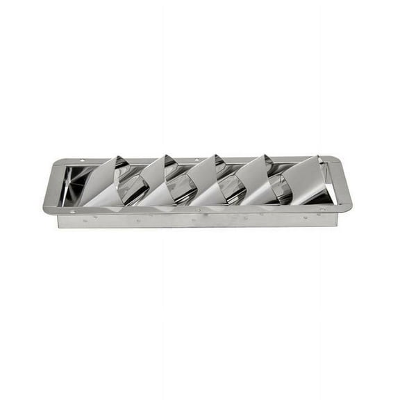 14885 Stainless Steel Marine Louvered Vent