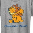 thumbnail image 3 of Garfield - Snuggle Buds  - Women's Short Sleeve Graphic T-Shirt, 3 of 5