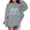 Z02-Light Gray, variant on LRen Halloween Gift Girls Oversized Hoodies Pullover Sweatshirts,Kids Cute Long Sleeve Soft Lightweight Causal Hooded Fall Winter Back To Clothes
