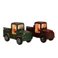thumbnail image 5 of Adornos navideños Papá Noel conduce un tractor para decorar agua, lámparas de viento, pequeñas lámparas de aceite, bolas de agua, regalos de Navidad, 5 of 5