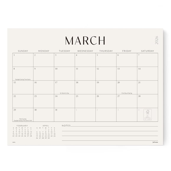 Calendario magnético Jotsome 2026-2027 para nevera