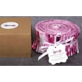 thumbnail image 5 of Soimoi 40Pcs Tie Dye Print Cotton Precut Fabrics For Quilting Craft Strips 2.5x42inches Jelly Roll - Purple, 5 of 9